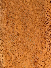 Lost + Wander Brown Lace Button Front Mini Dress S