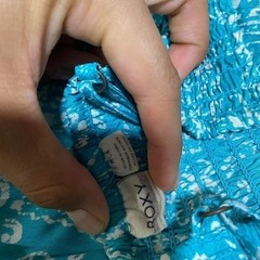 Roxy blue mini dress with zipper closure on front women S. SKU-A194#summer