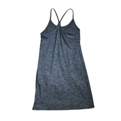 Kyodan Dress Womens Size XS Gray Athleisure Activewear Built In Bra and Shorts