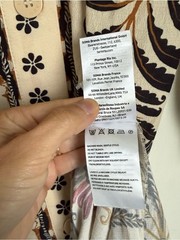 FARM RIO Sand Classic Nature Maxi Dress size Small