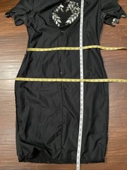 VTG Stenay 100% Silk Black Beaded/Sequin Party/Cocktail Dress Art Deco Unsized