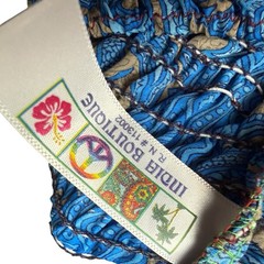 India Boutique Boho Hippie Patchwork Fairy Dress Smocked Bodice Free Size OSFM