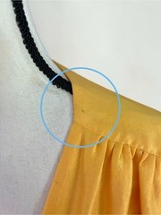 NWT Azeeza Florence Raw Silk Wrap Midi Dress Honey Yellow Puff Sleeve Sz XS