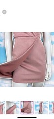 Missguided Microsuede Bardot Faux Wrap Dress 2 Sexy Date Night Valentine&rsquo;s Day