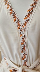 New Maxi Dress Size Large XL Floral Button Bow Belt Pockets Coquette Garden