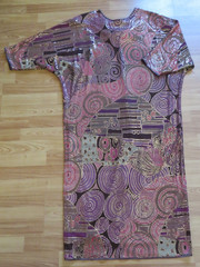 VINTAGE FRANCES LA VIE COCTAILE METALLIC DRESS, SZ US 20