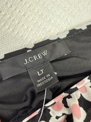 New J.Crew Women’s LT Pink Tiered Midi Dress. Poppy Garden Print (AP138) Vaca