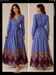 Express maxi dress Floral Sz Small