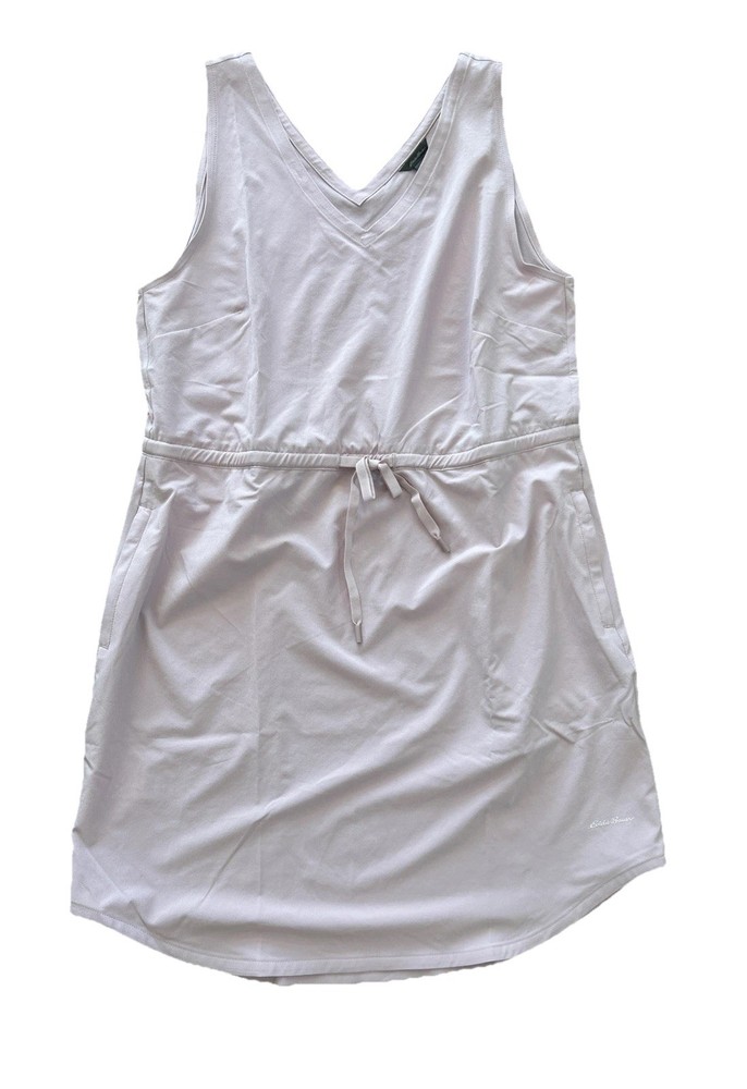 Eddie Bauer Womens Departure Tank Dress Light Plum PS Stretch Pockets Outdoors