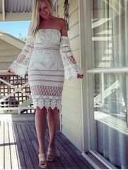 MINISTRY OF STYLE Night Traveller Dress Ivory RRP $395 Size:10 or 8 Buyer Pick