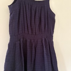 Universal Thread Women&rsquo;s Blue Solid 100% Cotton Square Neck Lined dress S