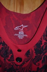 NWT A Star 100% Cotton from Peru Sleeveless Dress Sundress Red Black Floral New