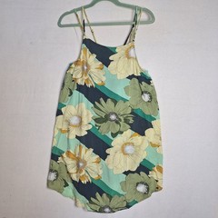 O&rsquo;Neill Allis Floral Mini Shift Dress Sz M Retro 70&rsquo;s Sundress Surfer Girl Boho