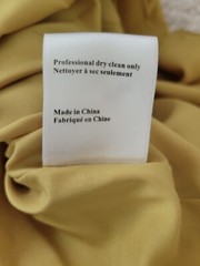 Marchesa Notte Embriodered Tulle Mini Dress Size 6 Yellow Floral Wedding NWT