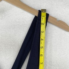 MICHAEL KORS Dress S Tank Maxi Cross Backless Sleeveless Stretch Modal Blue
