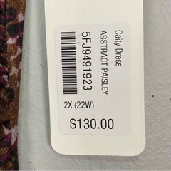 Soft Surroundings Caity Maxi Dress Women’s Size 2X Faux Wrap Stretch Jersey Knit