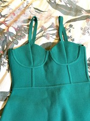 As New! SCANLAN THEODORE 💚🩶💚 Crepe Dress Size M Medium