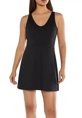 GapFit Women&rsquo;s Black 4&Prime; Inseam V-Neckline Active Tank Dress NWT Free Shipping