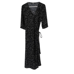 Disturbia Wrap Dress SZ 12 Constellation Whimsygoth Whimsical Gothcore Space