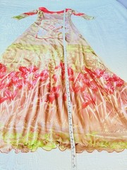 Save The Queen Платье макси Enchanting Vintage Garden Window из сетчатой ткани
