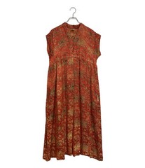 COMME des GARCONS RG-O002 Mimosa Embroidery Dress Red Womens Size S 2021SS