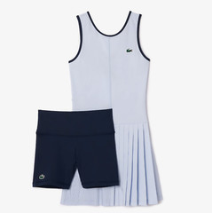 NWT Lacoste Women&rsquo;s Ultra Dry Tennis Dress Size FR 42/ US 10 $155