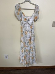 NEW Altar’d State Floral Maxi Dress Size Large NWT
