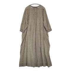 45R/45rpm Autumn Khadi Dress dress Khaki beige 5-1210M♪