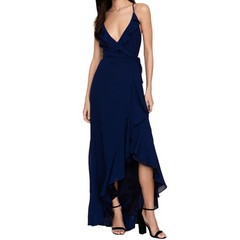 YUMI KIM Women&rsquo;s Navy Meadow Maxi Dress #DR17244 NWT