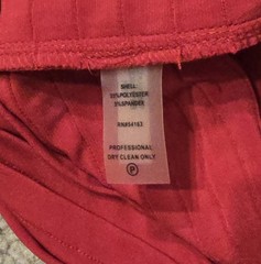 CALVIN KLEIN $128 Tiered Sleeveless Red Dress Size 6