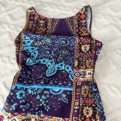 Hale Bob Multicolor Aztec Bodycon Sample Dress Womens Size S Casual Cocktail