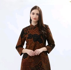 Batik Kedu Art Tunic Women&rsquo;s Batik Premium Cotton HENA Batik Exclusive Special