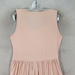 Unbranded Womens Dress Size L Pink Jersey Draped Stretch Pleated Sexy Tulip