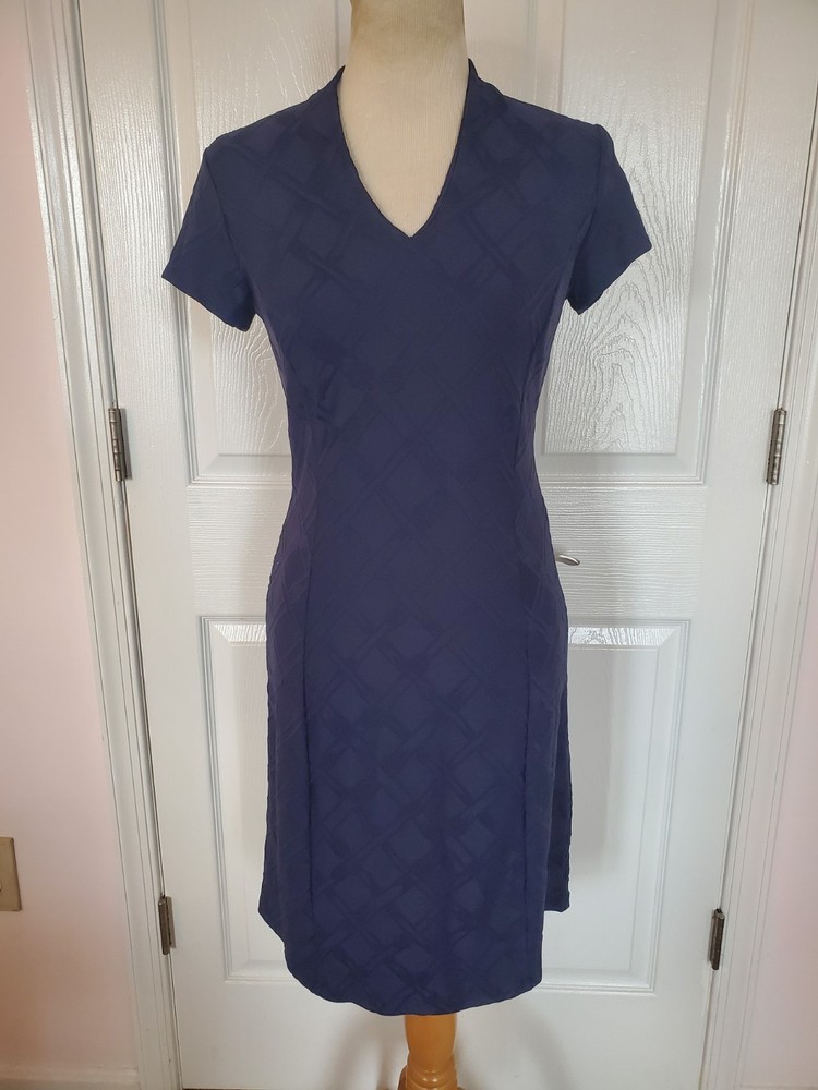 J. McLaughlin Navy Blue Pickle Ball or Sports Preppy Dress (Size XS/S)