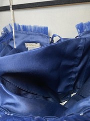LIMITED Edition Celestial LanTing Couture Navy Blue Tulle Ball Gown Dress