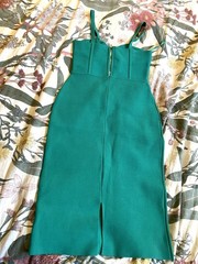 As New! SCANLAN THEODORE 💚🩶💚 Crepe Dress Size M Medium