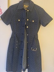 michael kors denim dress xs NWT