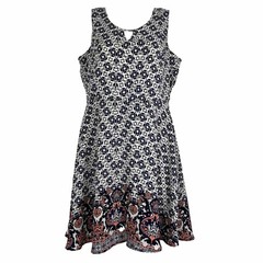 Alya Dress Women&rsquo;s Large Sleeveless A-Line Above Knee Lightweight Lined Chiffon