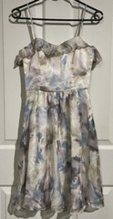 Review Silk Dress Adjustable Spaghetti Strap Size 6