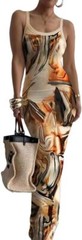 Summer Bodycon Maxi Dress Sleeveless Casual Slim Fit Long Dress for Women 2025