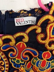 red valentino dress