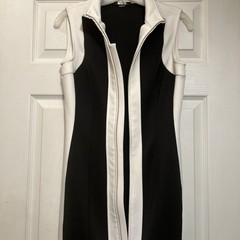 Tommy Hilfiger Dress Front Zip Size US 4 no belt dry clean