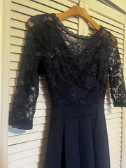 MIUSOL Women’s Size Small S Dress Fit & Flare Lace Aline Knee Length Wedding