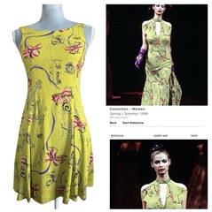 Vintage Betsey Johnson S/S 1996 Collection Size 8
