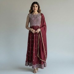 women&rsquo;s Party Wear Gown Size M