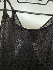 EILEEN FISHER Italian Wool Gray Brown Midi Dress L 2pc With Cardigan Loose Knit