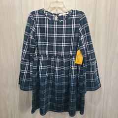 Andree By Unit Plaid Dress Size M cottage prairie Boho Retro Classic