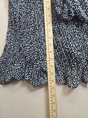 She+Sky Black/Gray Mini Dress Long Sleeve Ruched Party Cocktail Dress Size S NWT