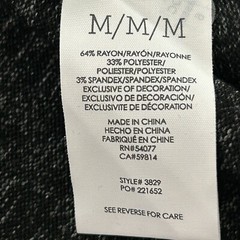 CAbi PJ Sweater Dress Size M Gray Long Ruched Sleeve Split Neck Stretch 3829