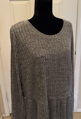 Lightweight Stretch Sweater Dress 22” P2P 44” Length 48-44-52 Size 24/26